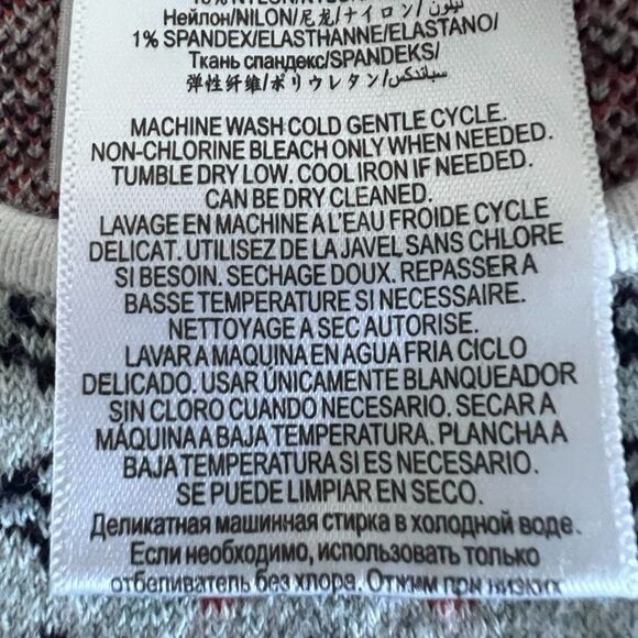 BCBG Maxazria Wilma Sleeveless Dress Women XXS Jacquard Geometric Fit and Flare - Picture 9 of 12